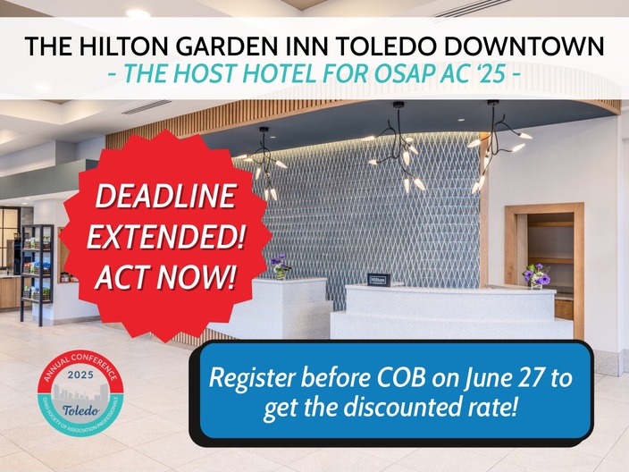 Hotel Deadline Extended - Act Now