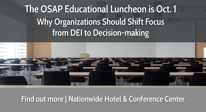 Register for the OSAP Q3 Educational Luncheon